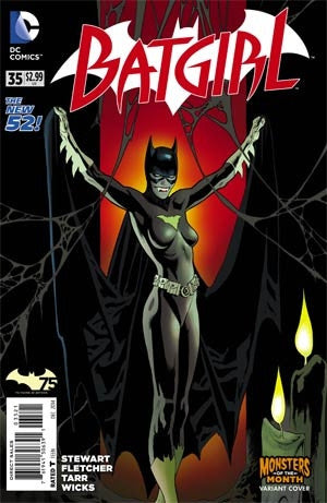 Batgirl Vol 4 #35 Cover A Monster Variant