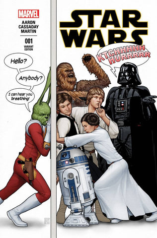 STAR WARS #1 CHRISTOPHER HUMOROUS PARTY VARIANT