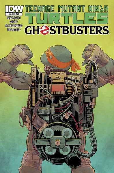 Teenage Mutant Ninja Turtles Ghostbusters #3 Cover B