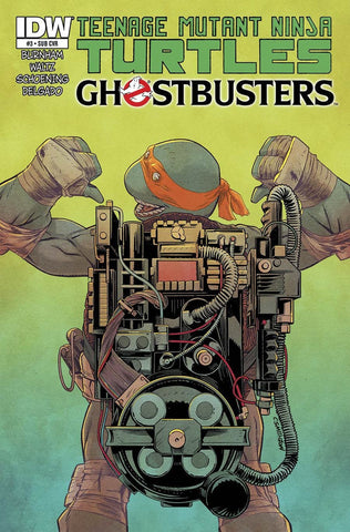 Teenage Mutant Ninja Turtles Ghostbusters #3 Cover B