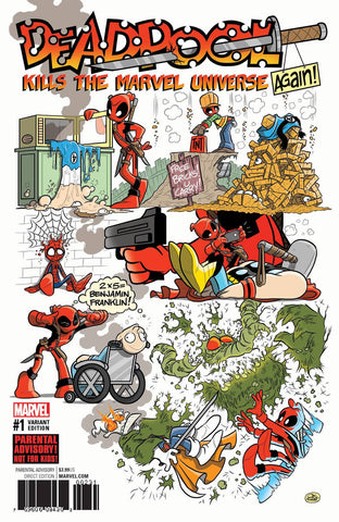 DEADPOOL KILLS MARVEL UNIVERSE AGAIN #1 FOSGITT VARIANT