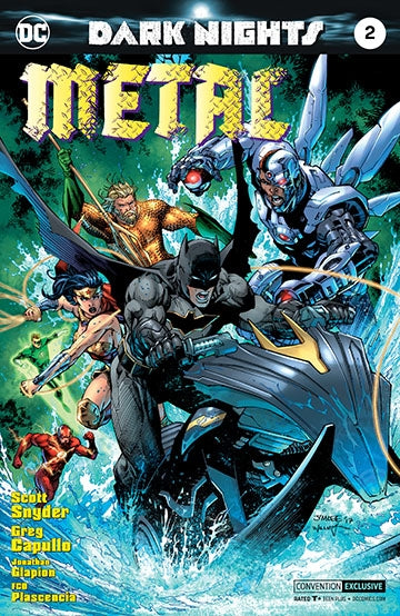 DARK NIGHTS: METAL #2 "Silver-Cover" Convention Exclusive Comic