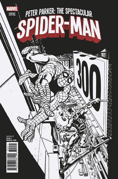 PETER PARKER SPECTACULAR SPIDER-MAN #300 REMASTERED SKETCH V