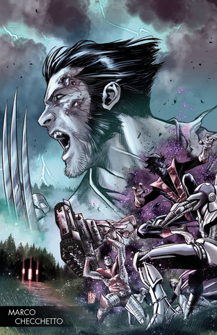 HUNT FOR WOLVERINE #1 CHECCHETTO YOUNG GUNS VAR