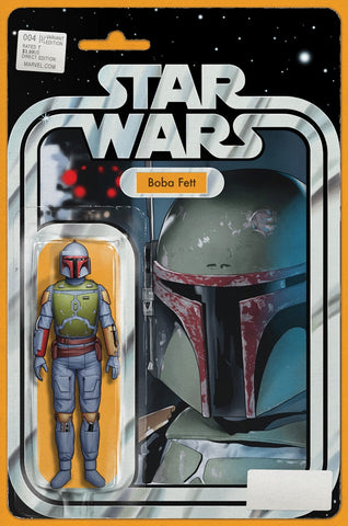 STAR WARS #4 BOBA FETT ACTION FIGURE VAR