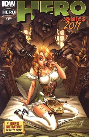 Hero Comics 2011 One Shot Regular J Scott Campbell Cover