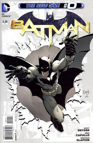 Batman Vol 2 #0 Regular Greg Capullo Cover