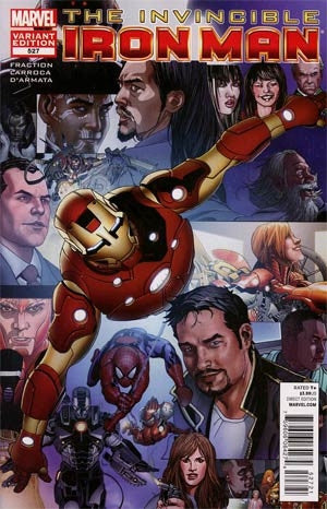 Invincible Iron Man #527 Variant Final Issue Cover