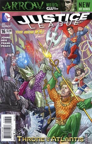 Justice League Vol 2 #16 Variant Langdon Foss Cover
