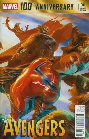 The Avengers #1 100th Anniversary Alexander Lozano Variant