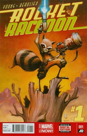 Rocket Raccoon Vol 2 #1 Cover A 1st Ptg Regular Skottie Young CV