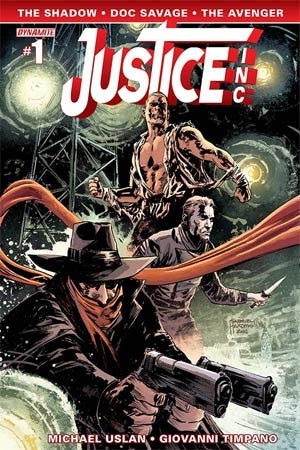 Justice Inc Vol 3 #1 Cover C Variant Gabriel Hardman Cover