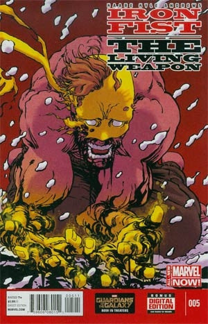 Iron Fist Living Weapon #5 Cover A