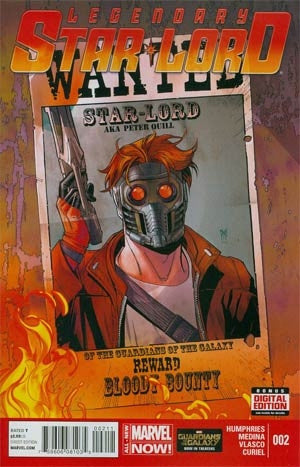 Legendary Star-Lord #2 Cover A 1st Ptg Regular Paco Medina Cover