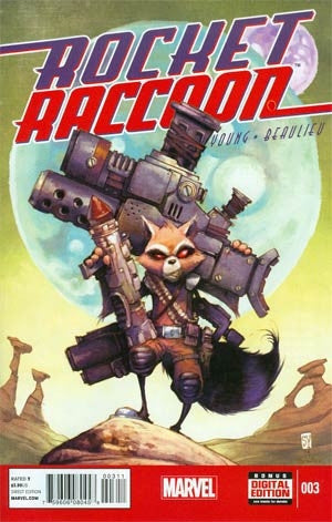 Rocket Raccoon Vol 2 #3 CoverA 1st Ptg Regular Skottie Young CVR