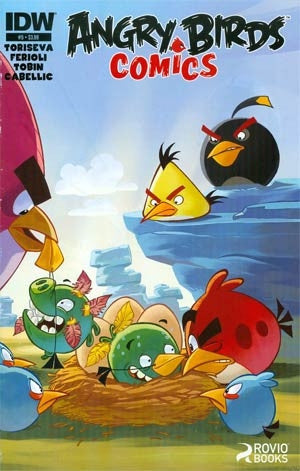 Angry Birds Comics #5 Cover A Regular Paco Rodriguez Cover