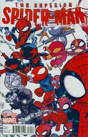 Superior Spiderman #32 Cover B Skottie Young Variant