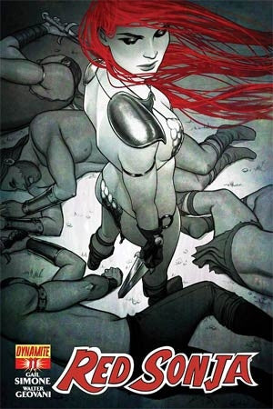 Red Sonja Vol 5 #11 Cover D Incentive Jenny Frison Black & White
