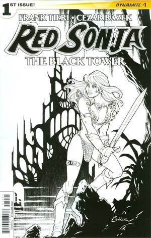 Red Sonja Black Tower #1 Cover B Incentive Amanda Conner Cover