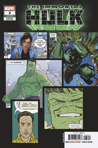 IMMORTAL HULK #3 BROWN 2ND PTG VAR