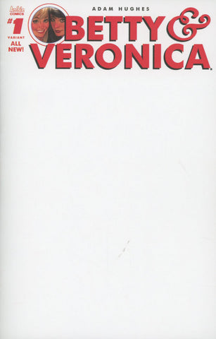 BETTY & VERONICA VOL 2 #1 VARIANT COVER Y BLANK FOR SKETCH