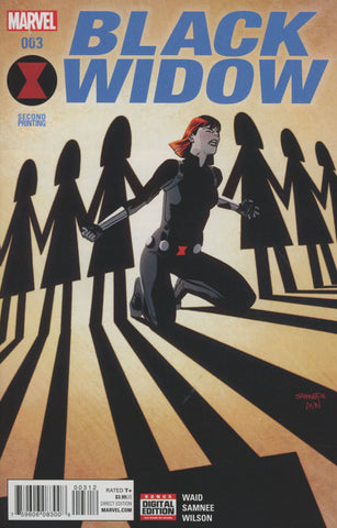 BLACK WIDOW #3 SAMNEE 2ND PTG VAR