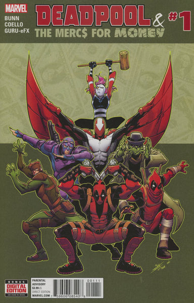 DEADPOOL & THE MERCS FOR MONEY VOL 2 #1 COVER A 1st PRINT