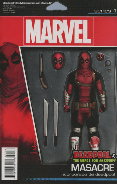 DEADPOOL & THE MERCS FOR MONEY VOL 2 #1 D ACTION FIGURE VARIANT