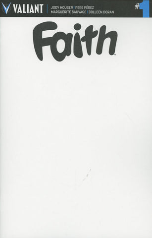 FAITH #1 COVER G BLANK VARIANT