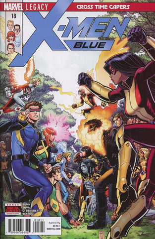 X-MEN BLUE #18 LEG