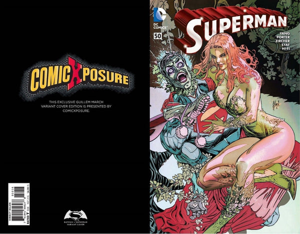 SUPERMAN #50 EXCLUSIVE COMICXPOSURE CONNECTING VARIANT