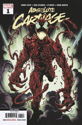 ABSOLUTE CARNAGE #1 (OF 5) 4TH PTG BAGLEY NEW ART AC