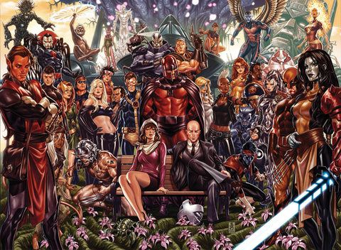 HOUSE OF X #1 / POWERS OF X #1 MARK BROOKS CONNECTING COVERS