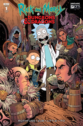 RICK & MORTY VS DUNGEONS & DRAGONS #1 (OF 4) 25 COPY INCV FO