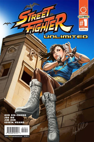 STREET FIGHTER UNLIMITED #1 AOD COLLECTABLES EXCLUSIVE