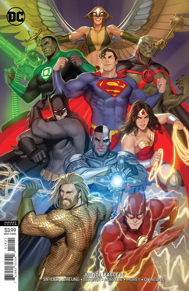 JUSTICE LEAGUE #14 VAR ED