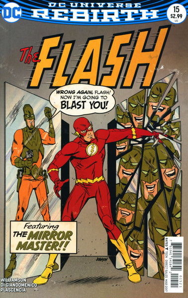 FLASH VOL 5 #15 COVER B DAVE JOHNSON VARIANT