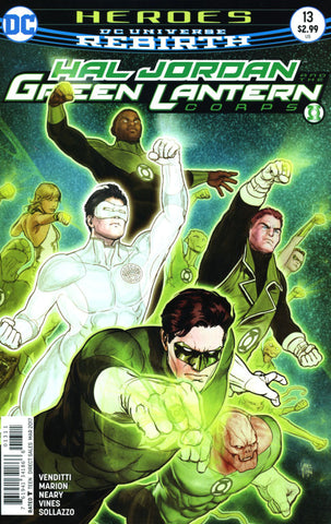 HAL JORDAN & THE GREEN LANTERN CORPS #13 COVER A 1st PRINT