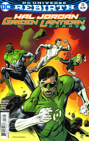 HAL JORDAN & THE GREEN LANTERN CORPS #13 COVER B NOWLAN VARIANT