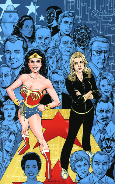 WONDER WOMAN 77 MEETS BIONIC WOMAN #2 VIRGIN VARIANT