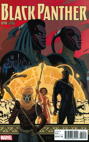 BLACK PANTHER VOL 6 #10 CONNECTING VARIANT PAOLO RIVERA