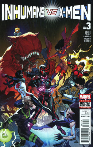 IVX #3 INHUMANS VS X-MEN 1st PRINT