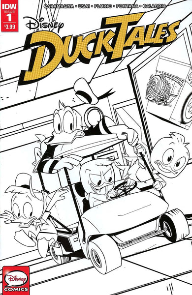 DUCKTALES #1 2ND PTG