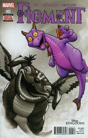 Disney Kingdoms Figment #2 Cover B 2nd Ptg