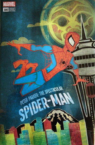 PETER PARKER SPECTACULAR SPIDER-MAN #300 ECCC EXCLUSIVE VAR LEG