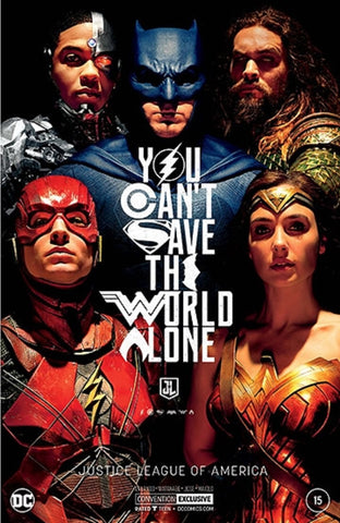 JUSTICE LEAGUE OF AMERICA #15 NYCC PHOTO COVER