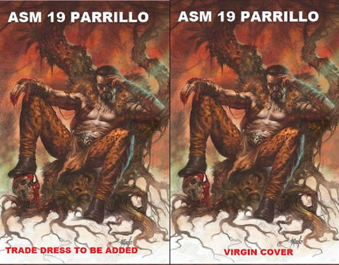 AMAZING SPIDER-MAN #19 COMICXPOSURE LUCIO PARRILLO 2 PACK VIRGIN