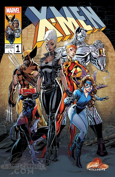 X-MEN GOLD #1 J SCOTT CAMPBELL RETRO B VARIANT