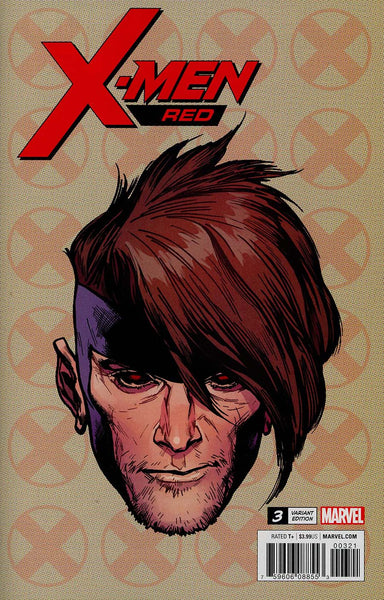 X-MEN RED #3 CHAREST HEADSHOT VAR LEG