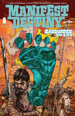 MANIFEST DESTINY #20 1st PRINT COVER
